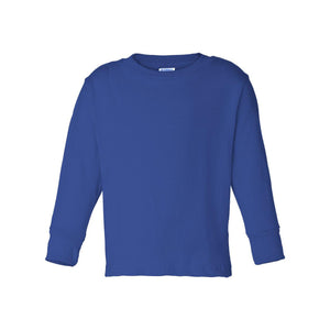 3311 Rabbit Skins Toddler Cotton Jersey Long Sleeve Tee Royal