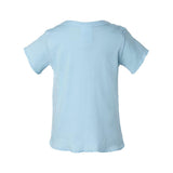 3400 Rabbit Skins Infant Baby Rib Tee Light Blue