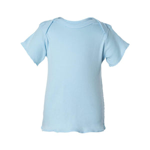 3400 Rabbit Skins Infant Baby Rib Tee Light Blue