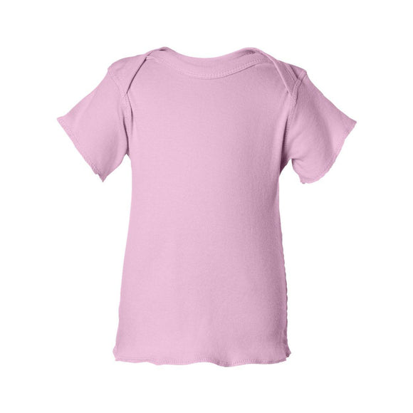 3400 Rabbit Skins Infant Baby Rib Tee Pink