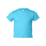 3301T Rabbit Skins Toddler Cotton Jersey Tee Aqua