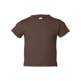 3301T Rabbit Skins Toddler Cotton Jersey Tee Brown