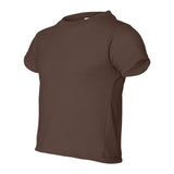 3301T Rabbit Skins Toddler Cotton Jersey Tee Brown