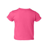 3301T Rabbit Skins Toddler Cotton Jersey Tee Hot Pink