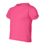 3301T Rabbit Skins Toddler Cotton Jersey Tee Hot Pink