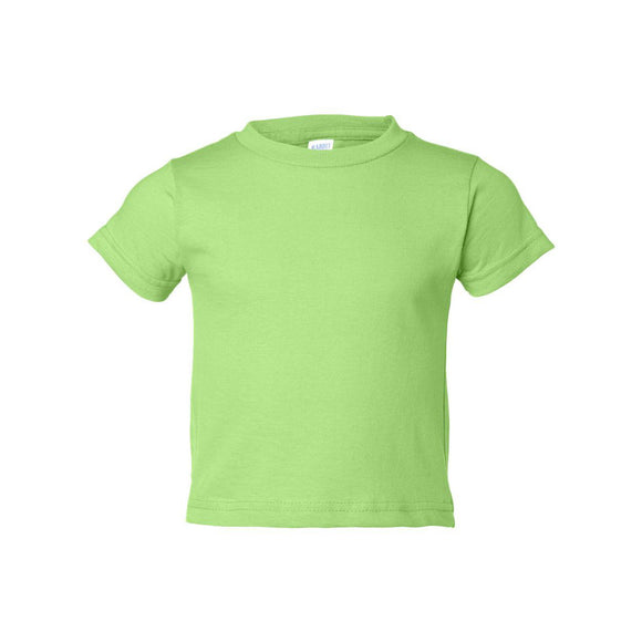 3301T Rabbit Skins Toddler Cotton Jersey Tee Key Lime