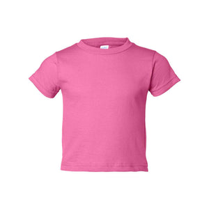 3301T Rabbit Skins Toddler Cotton Jersey Tee Raspberry