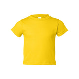 3301T Rabbit Skins Toddler Cotton Jersey Tee Yellow