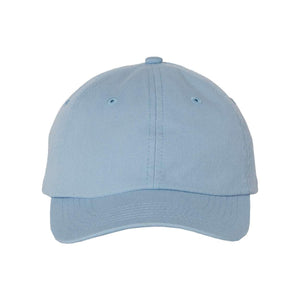 VC300Y Valucap Small Fit Bio-Washed Dad Hat Baby Blue