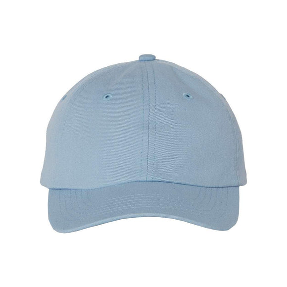 VC300Y Valucap Small Fit Bio-Washed Dad Hat Baby Blue