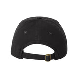 VC300Y Valucap Small Fit Bio-Washed Dad Hat Black