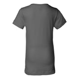 2616 LAT Girls' Fine Jersey Tee Charcoal