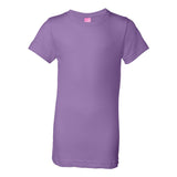 2616 LAT Girls' Fine Jersey Tee Lavender