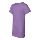 2616 LAT Girls' Fine Jersey Tee Lavender