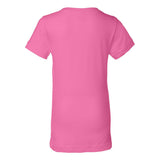 2616 LAT Girls' Fine Jersey Tee Raspberry