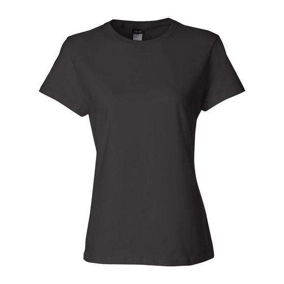 SL04 Hanes Perfect-T Women’s T-Shirt Black