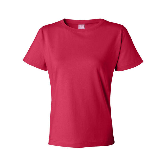 3580 LAT Women's Premium Jersey Tee Red