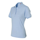 437WR JERZEES Women's Spotshield™ 50/50 Polo Light Blue