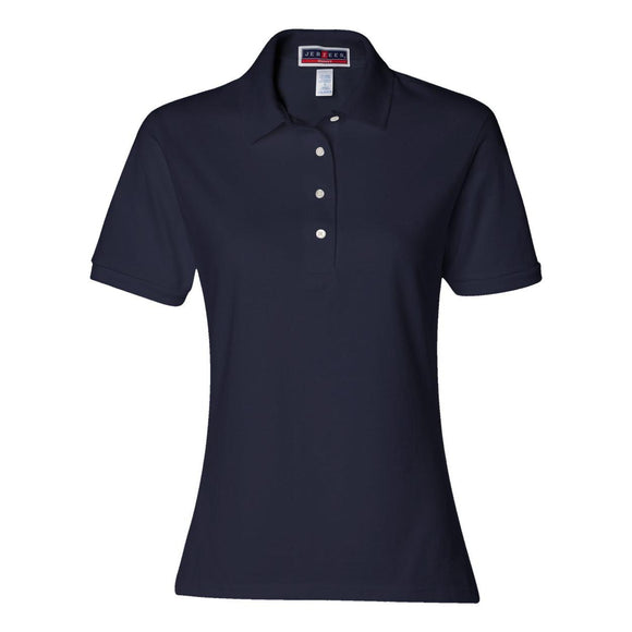 437WR JERZEES Women's Spotshield™ 50/50 Polo J. Navy