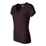 6005 BELLA + CANVAS Women’s Jersey V-Neck Tee Plum