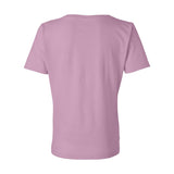 3587 LAT Women's Premium Jersey V-Neck Tee Pink