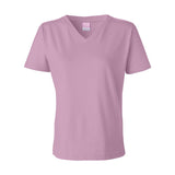 3587 LAT Women's Premium Jersey V-Neck Tee Pink