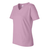 3587 LAT Women's Premium Jersey V-Neck Tee Pink