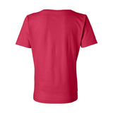 3587 LAT Women's Premium Jersey V-Neck Tee Red