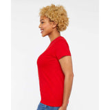 3587 LAT Women's Premium Jersey V-Neck Tee Red