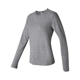 6500 BELLA + CANVAS Women’s Jersey Long Sleeve Tee Deep Heather