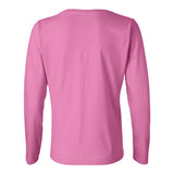 3588 LAT Women's Long Sleeve Premium Jersey Tee Raspberry