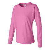 3588 LAT Women's Long Sleeve Premium Jersey Tee Raspberry