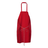 1430 Chef Designs Bib Apron Red