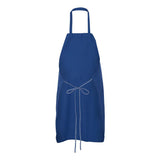 1430 Chef Designs Bib Apron Royal Blue