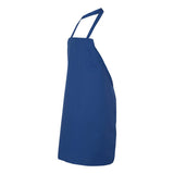 1430 Chef Designs Bib Apron Royal Blue