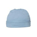 4451 Rabbit Skins Infant Baby Rib Cap Light Blue