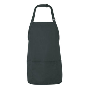 TT32 Chef Designs Short Premium Bib Apron Hunter Green