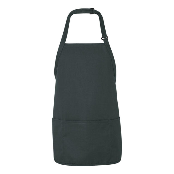 TT32 Chef Designs Short Premium Bib Apron Hunter Green