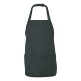 TT32 Chef Designs Short Premium Bib Apron Hunter Green