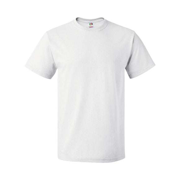 3930R Fruit of the Loom HD Cotton Short Sleeve T-Shirt White