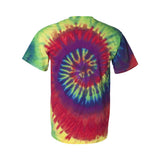 200MS Dyenomite Multi-Color Spiral Tie-Dyed T-Shirt Classic Rainbow Spiral