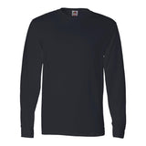 4930R Fruit of the Loom HD Cotton Long Sleeve T-Shirt Black