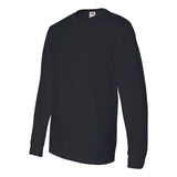 4930R Fruit of the Loom HD Cotton Long Sleeve T-Shirt Black