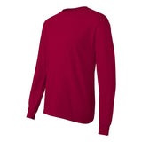 5586 Hanes Authentic Long Sleeve T-Shirt Deep Red