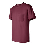 2300 Gildan Ultra Cotton® Pocket T-Shirt Maroon