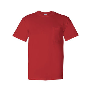 8300 Gildan DryBlend® Pocket T-Shirt Red