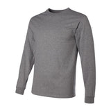 29LSR JERZEES Dri-Power® Long Sleeve 50/50 T-Shirt Oxford