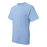 5190 Hanes Beefy-T® Pocket T-Shirt Light Blue