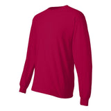 5186 Hanes Beefy-T® Long Sleeve T-Shirt Deep Red