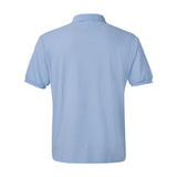 054X Hanes Ecosmart® Jersey Polo Light Blue